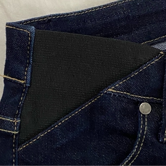 Paige Maternity stretchy skinny navy blue jeans size 26 - Picture 5 of 7